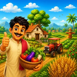 Casual Indian Farmer のアイコン